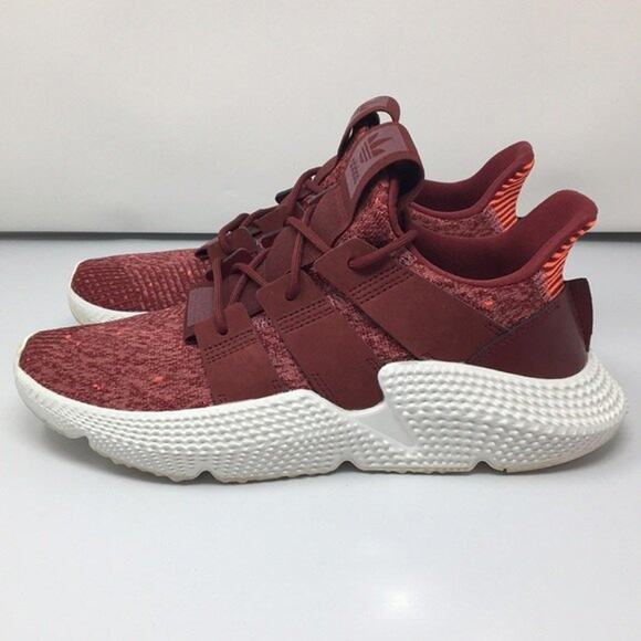 Adidas Women’s Prophere W Trace Maroon/Noble Maroon/Solar Red Sneakers Size 8.5 - Picture 1 of 11